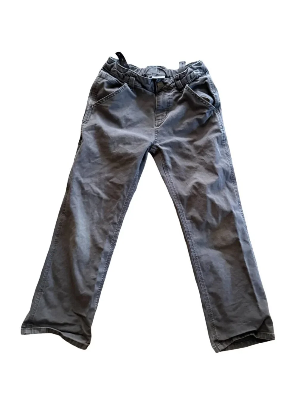 Carhartt Pants Youth 10 Gray Y2K Carpenter Utility Cargo